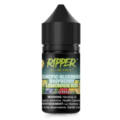 Rufpuf Ripper Salt-Beatific Blueberry Raspberry Lemonade Ice 30ml (35,55mg) - Vape Product, Vape Product