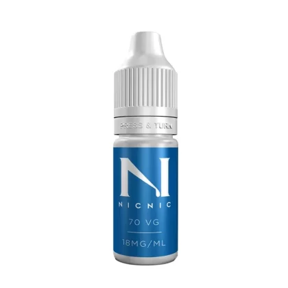 Nic Nic Flavourless Nicotine Shot 70VG - Strength#18mg>15mg (FCDDF4)