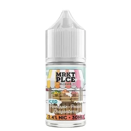Pineapple Peach Dragonberry Iced Nicotine Salt by Mrktplce - Size#30ml~Nicotine#24MG>48MG