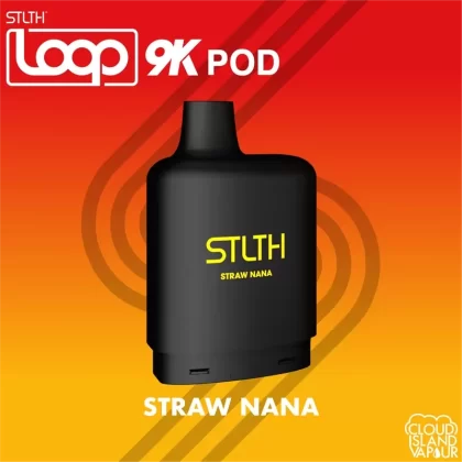 STLTH LOOP 9K Pod Pack – Straw Nana