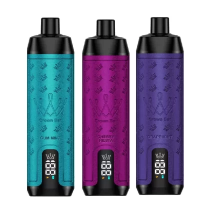 Al Fakher 12000 Puffs Disposable Vape with Integrated Hookah Soundwaves – Al Fakher Crown Bar 12k Puffs Vape
