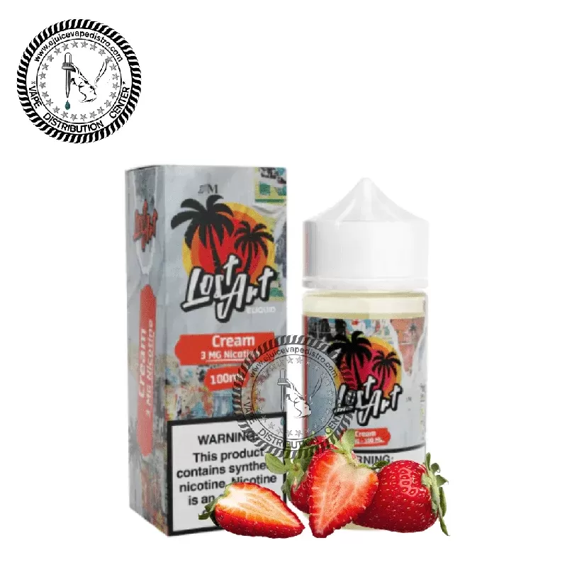 Strawberry Cream by Lost Art Liquids 100ML