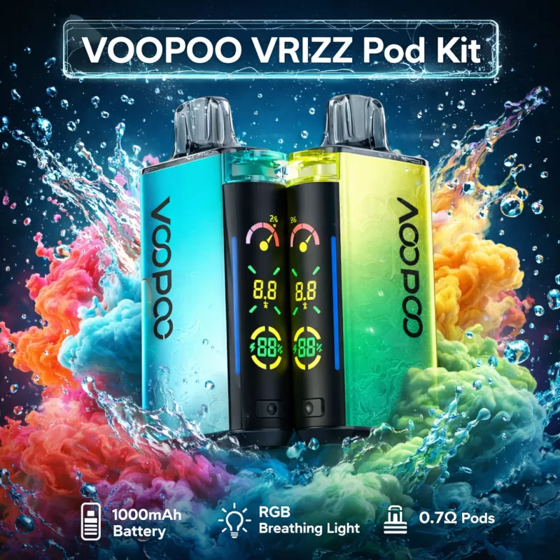 VOOPOO VRIZZ Pod Kit - Sunset Orange - Vapeciga
