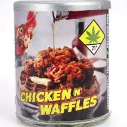 Phat Panda Platinum 2g Chicken & Waffles Flower Phat Panda Platinum Bong Buddies