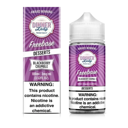 Blackberry Crumble – Dinner Lady – 100mL