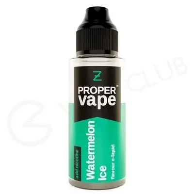Watermelon Ice Shortfill E-Liquid by Proper Vape 100ml