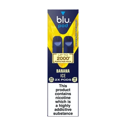 Banana Ice Blu Bar Pods - Vape Product