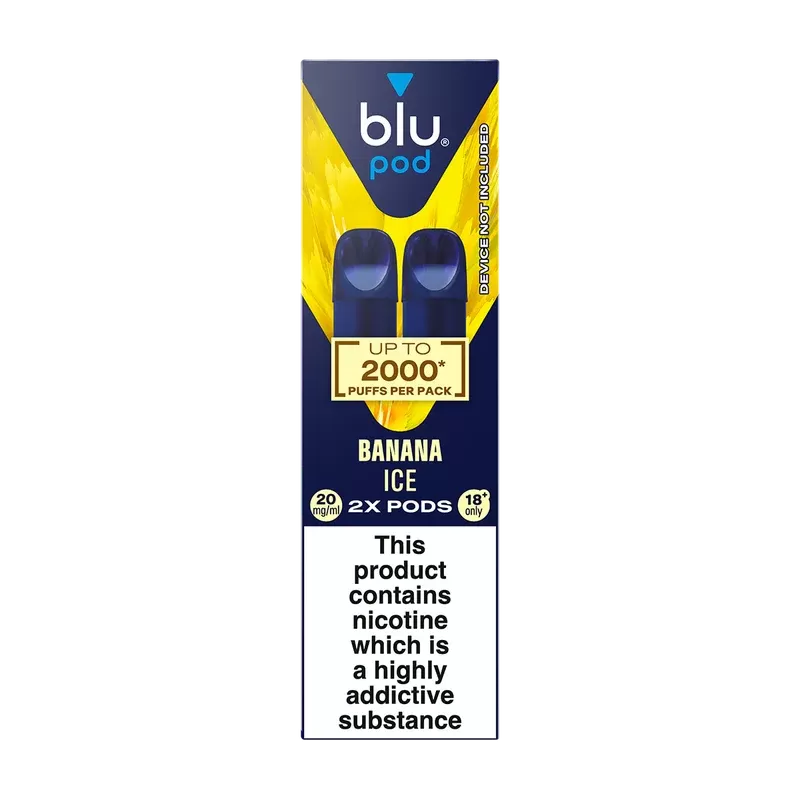 Banana Ice Blu Bar Pods - Vape Product