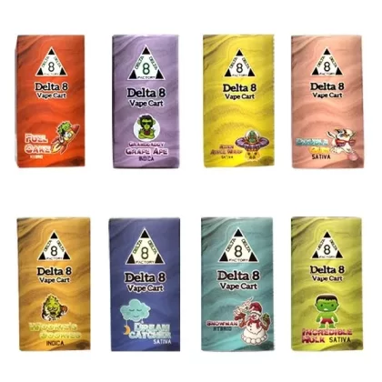 Delta 8 Factory Exotic Regular and Live Terpene Carts - choose strain#Double Gum (Live Terps)>Fuel Cake (Live Terps)>Wookies Cookies (Live Terps)>Incredible Hulk (Live Terps)>Alien Apple War