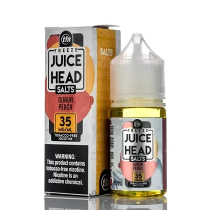 Juice Head TFN Salts Guava Peach Freeze 30ml - Ejuicewarehouse
