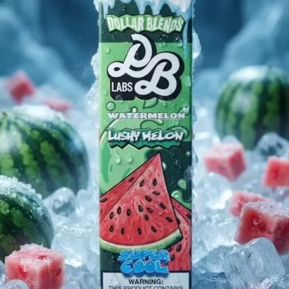 DOLLAR SALT LUSH MELON SUPER COOL ELIQUID - 30 MG SALT, 50MG SALT NIC; Vape Product