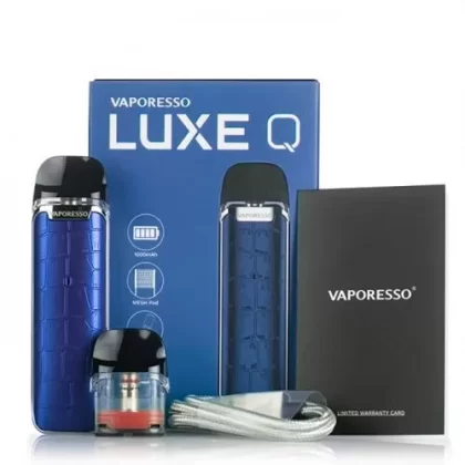 VAPORESSO LUXE Q POD SYSTEM KIT - Black, Blue