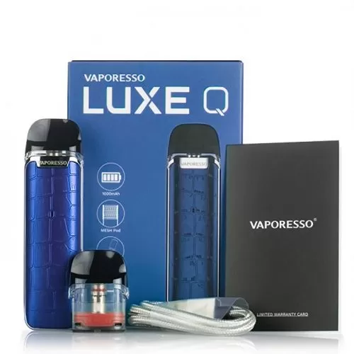 VAPORESSO LUXE Q POD SYSTEM KIT - Black, Blue
