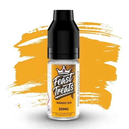 MANGO ICE NICOTINE BAR SALTS E LIQUID BY FEAST TREATS