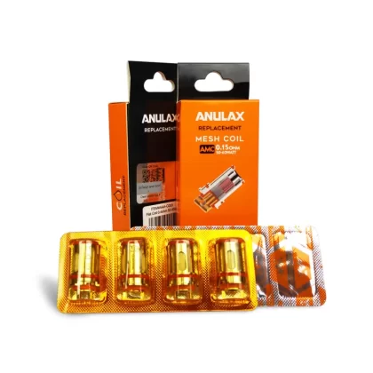 AAA Vape Anulax Replacement Coil 4pcs - Mesh Coil 0.15ohm