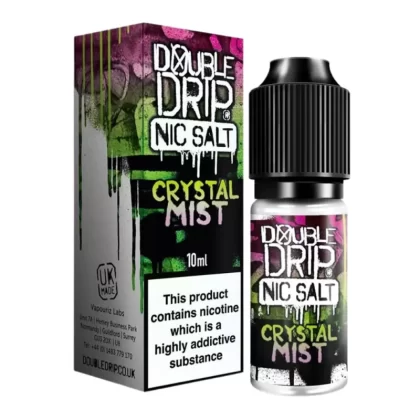 Crystal Mist Nic Salt E-Liquid by Double Drip (10ml) - 10mg
