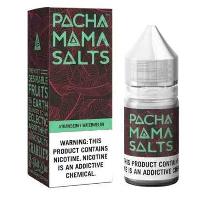 Strawberry Watermelon by Pachamama Salts 30ml - Vape Product, Vape Product