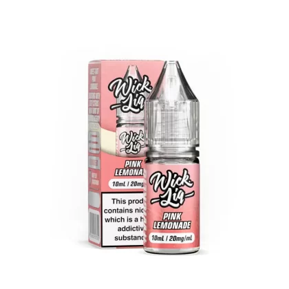 Wick Liq Bar Juice Pink Lemonade 10ml Nic Salts E-Liquid - 10mg