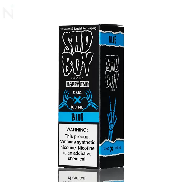 Sadboy E-Liquid - Happy End Blue - 100mL - 6mg - Image 3
