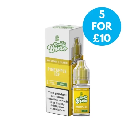 20mg Double Brew Bar Nic Salt 10ml - Vape Co