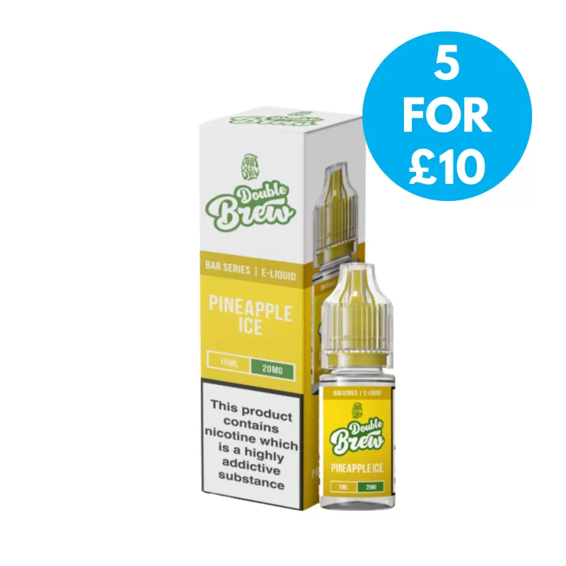 20mg Double Brew Bar Nic Salt 10ml - Vape Co