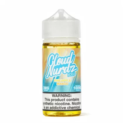 Cloud Nurdz Iced Pineapple Mango Tropical Menthol 100mL