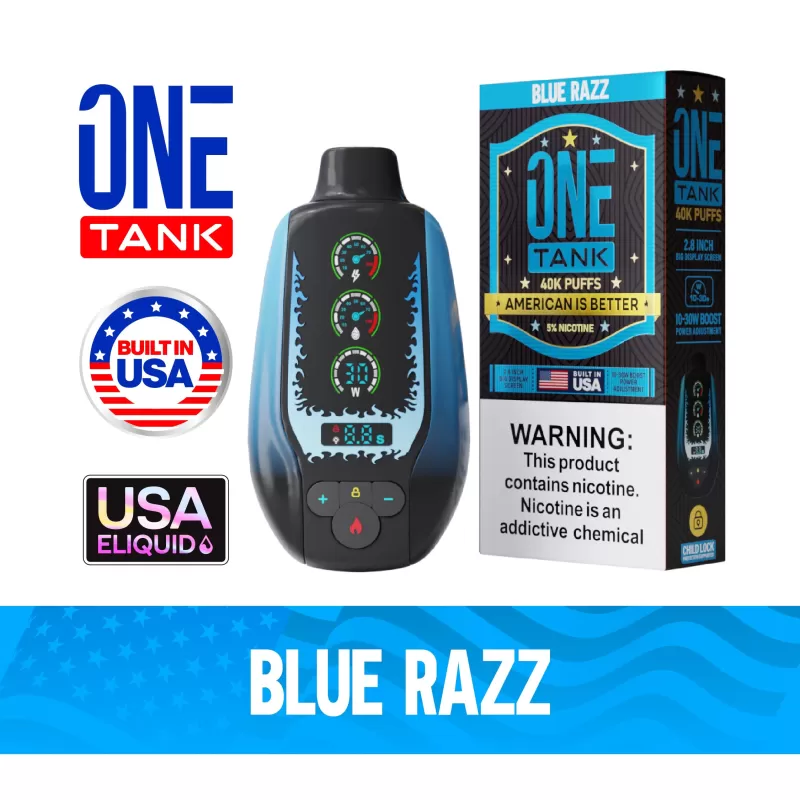 ONE TANK 40K Disposable Device - 40,000 Puffs - Peach Ice - Image 2