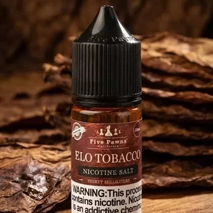 ELO TOBACCO SALT FIVE PAWNS ELIQUID - Elegantvapestore