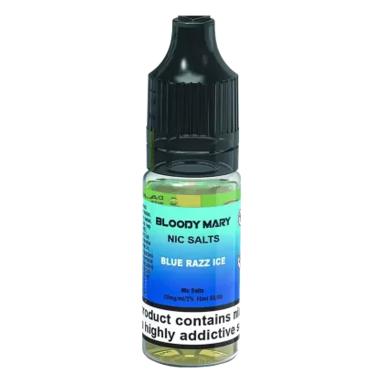 Bloody Mary Blue Razz Ice Nic Salt Vape Juice