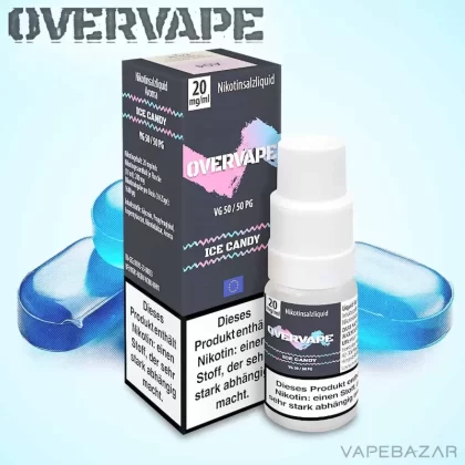 Overvape Nikotinsalz Liquid – Ice Candy - Vapebazar