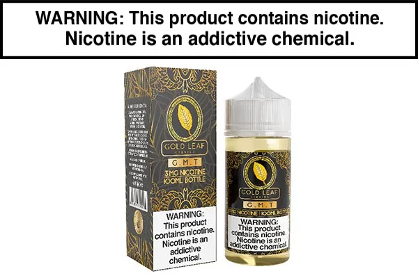 G.M.T BY GOLD LEAF 100ML - Vapejuice