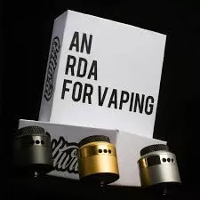 An RDA For Vaping by CoilTurd 24mm Tank - Black
