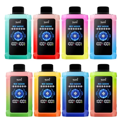 YUMI P20000 (Adjustable ICE Level) Disposable Kit 650mAh - Iced Matcha / 1pc / 50mg / CN-SZ Warehouse