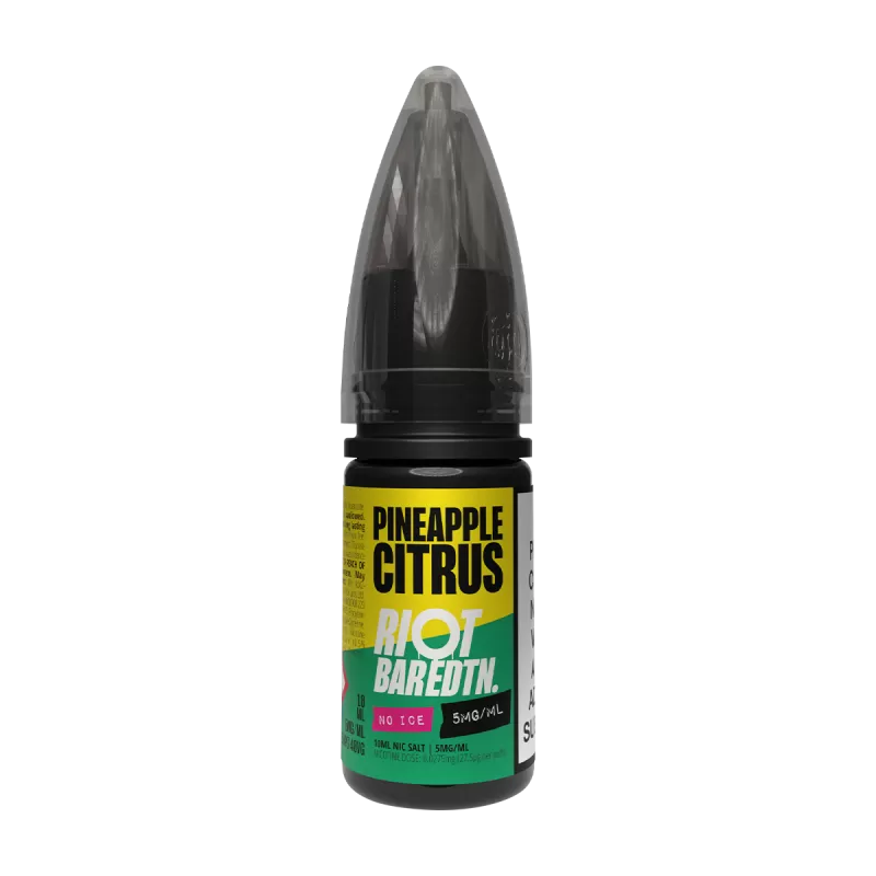 Pineapple Citrus Riot Bar EDTN Nic Salt 10ml - 5mg (Discontinued) - Ecigwizard - Image 3
