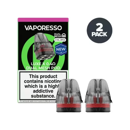 Vaporesso Luxe X Dual Mesh Replacement Pods - Ukecigstore