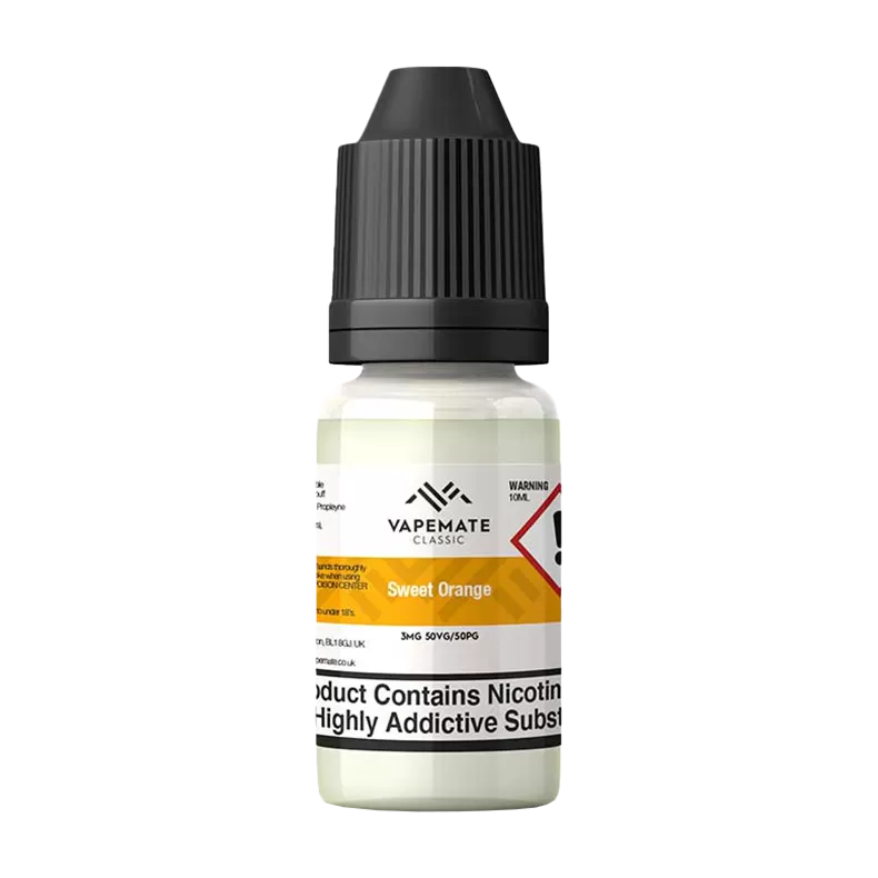 Vapemate Classic Sweet Orange 10ml - 18mg (Discontinued) - Ecigwizard