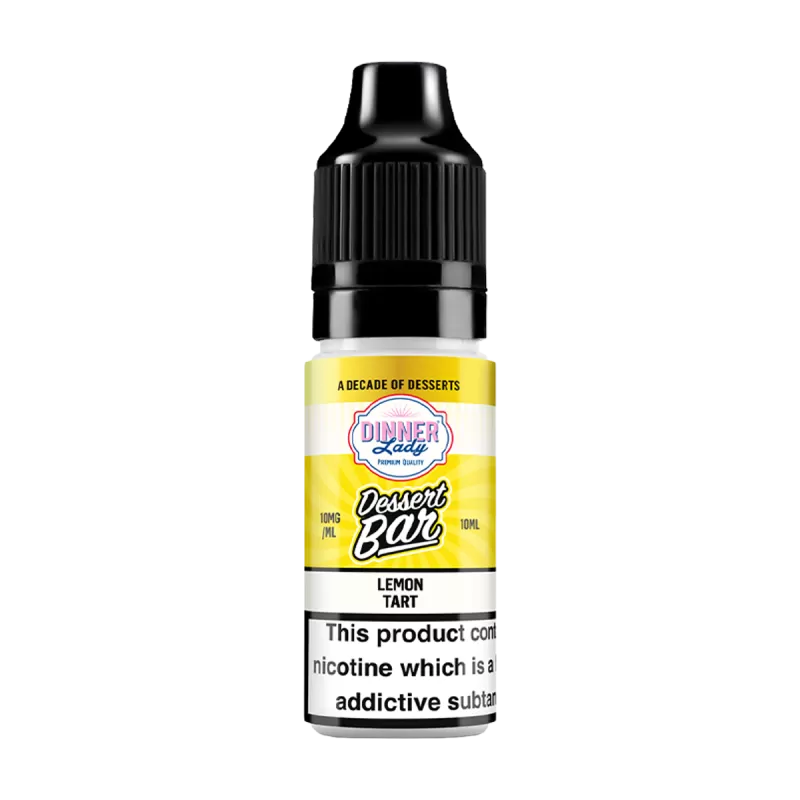Lemon Tart Nic Salt by Dinner Lady Dessert Bar Range - Ecigwizard