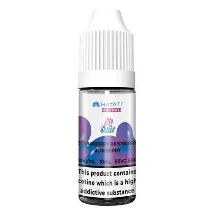 Hayati Pro Max Strawberry Raspberry Blueberry Nic Salt Vape Juice - Strength#10mg>20mg (8EC2CC)