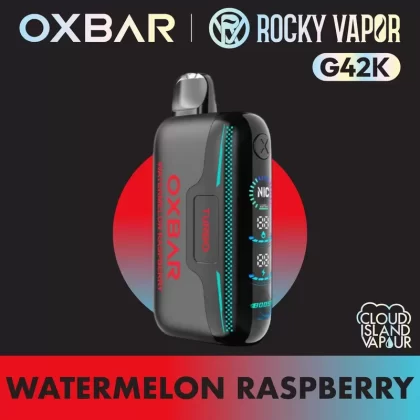 Rocky Vapor Oxbar G42K Disposable Vape – Watermelon Raspberry