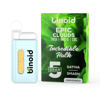 Epic Clouds 5 Gram Disposable Vape – Incredible Hulk