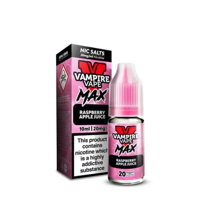 Vampire Vape MAX Raspberry Apple Juice Nic Salt E-Liquid 10ml - 5mg