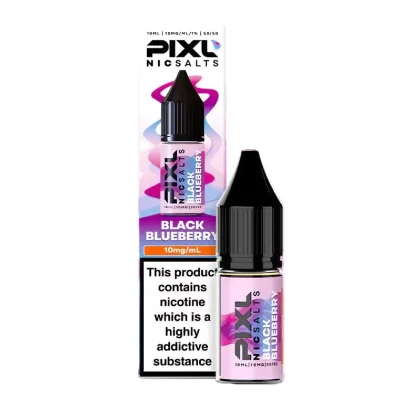 Pixl Black Blueberry Nic Salt E-Liquid - 10 Pack - 20mg
