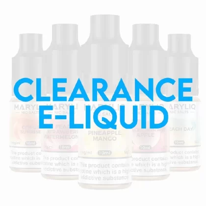Clearance E-Liquid