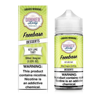 DINNER LADY – Key Lime Tart – 100ML E-Liquid - 0MG