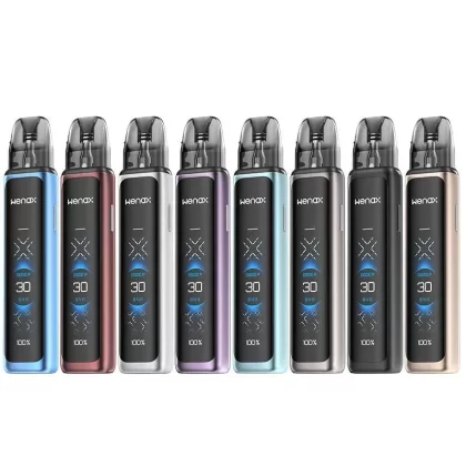 Geekvape Wenax Q Ultra 30W Pod System Kit - Carbon Black, Champagne Gold (7BF792)