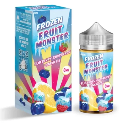Frozen Fruit Monster Blueberry Raspberry Lemon Ice eJuice - Vape Product; Vape Product, Vape Product