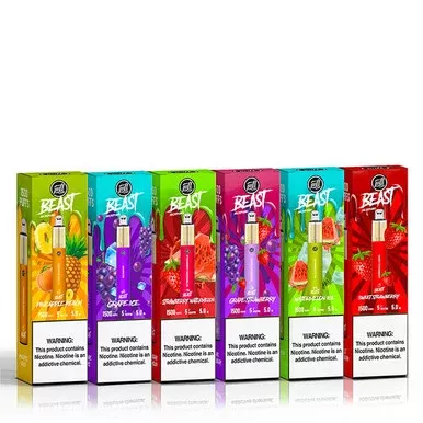Puff BEAST Bar Disposable E-Cigs | 1500 Puffs