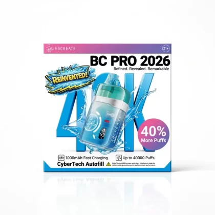 EBCREATE BC Pro 40K Recargable 50mg Turbo - Fumotvapemexico