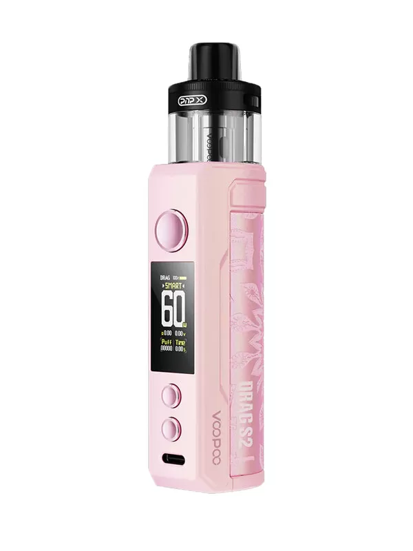 VOOPOO DRAG S2 POD MOD KIT 60W - Modern Red - Image 2
