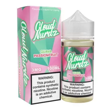 Guava Passionfruit (Pink Guava) By Cloud Nurdz E-Liquid TF-Nic 100mL